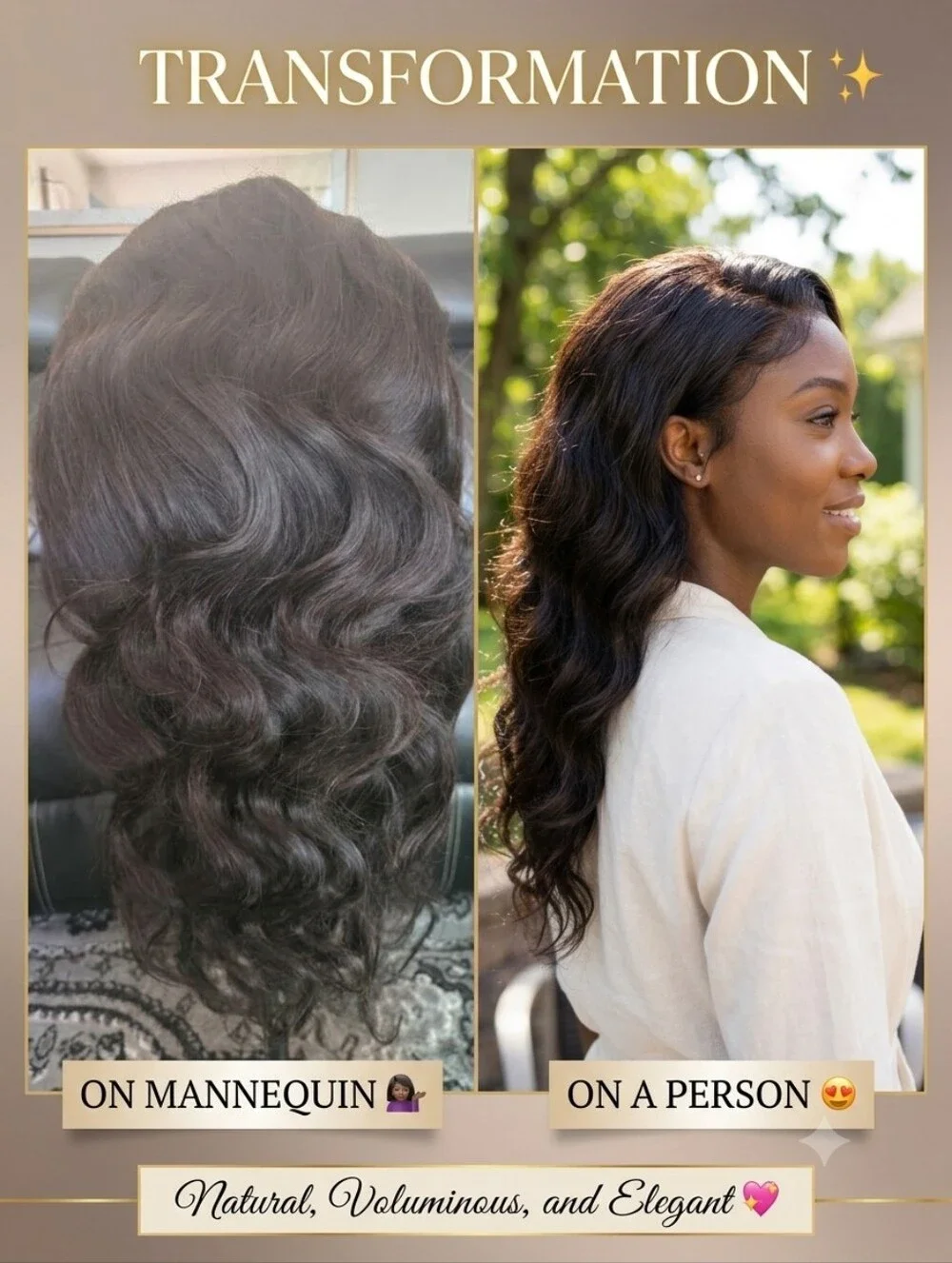 THE ULTIMATE WIG TRANSFORMATION!